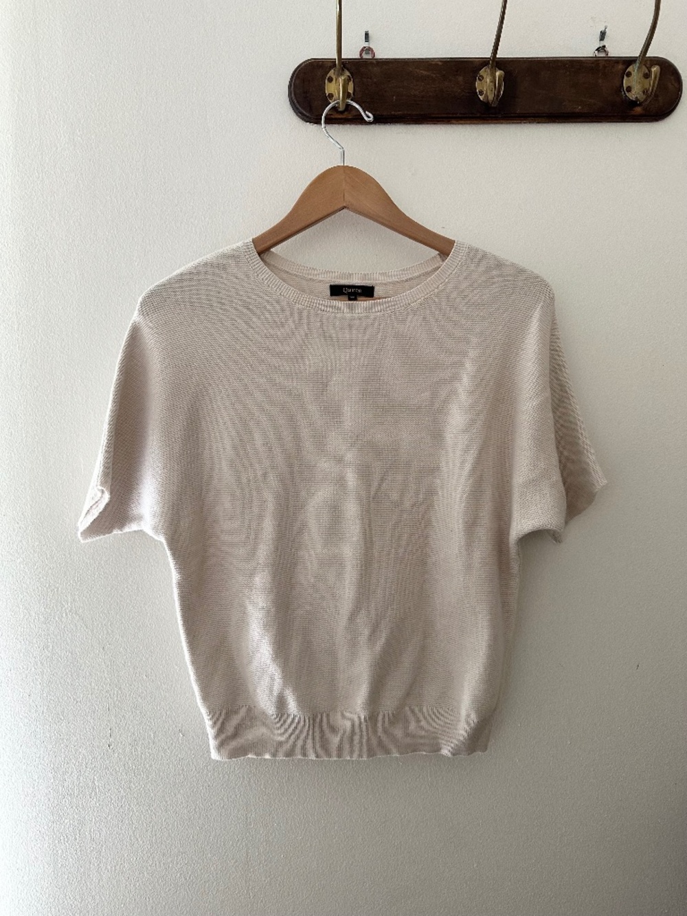 Quince Short Sleeve Dolman Sweater